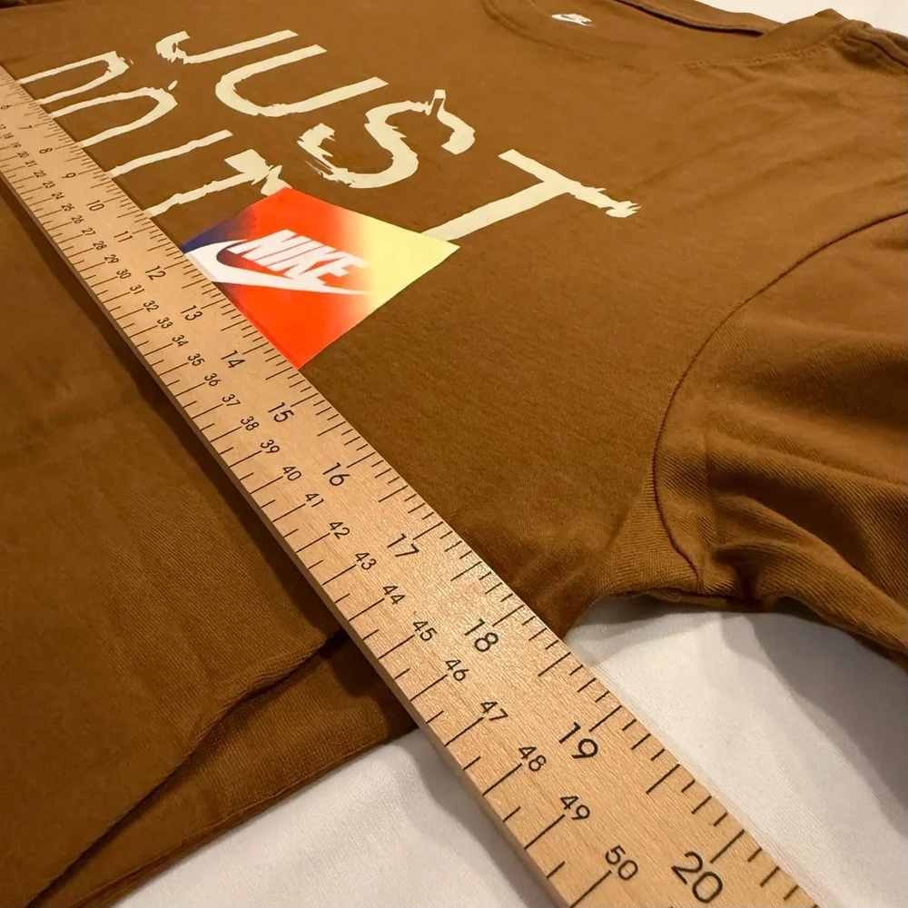 Nike Brown 'Just Do It'‎ Men's Tee
